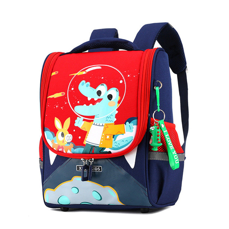 Charming Lightweight Cute Astronaut Boys Preschool Kindergarten School Bags