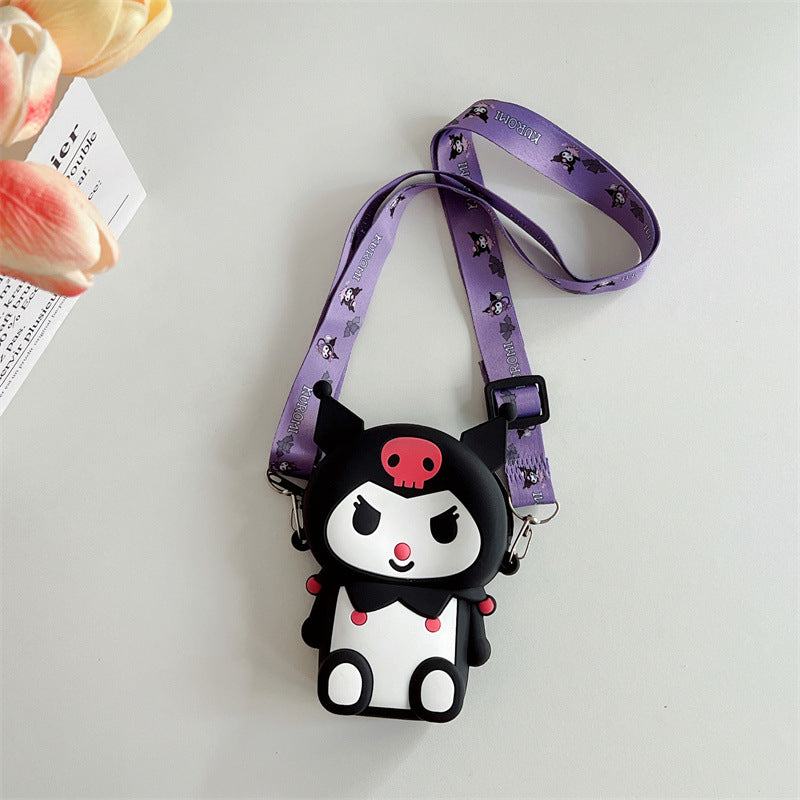 Stall Cartoon Silicone Soft Western Style Coin Purses