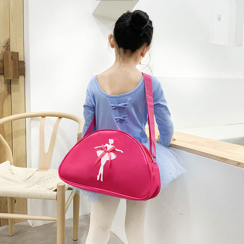 Children's Dance Latin Ballet Princess Dancing Printing Children's Shoulder Bags