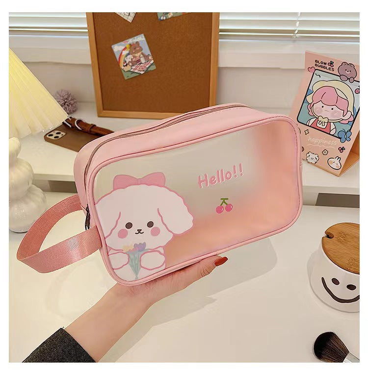 Women's Good-looking Waterproof Cartoon Animation Storage Portable Cosmetic Bags