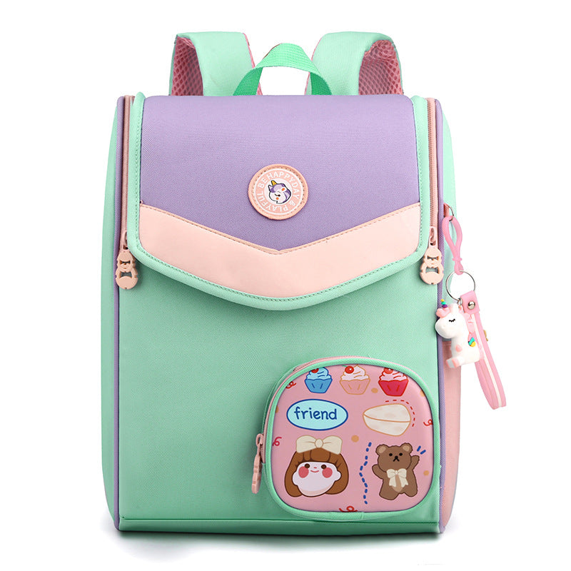 Cartoon Boy Large Capacity For Class Kindergarten School Bags