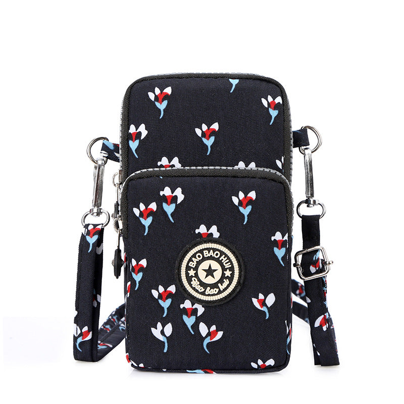 Women's Small Vertical Versatile Mini Halter Change Phone Bags