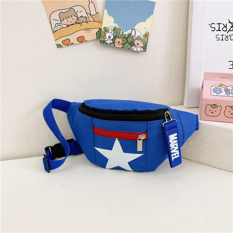 Mini Printed Cartoon Anime Cute Style Children's Waist Packs