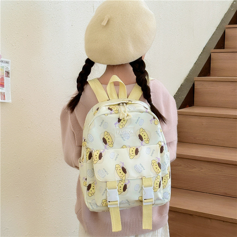 Children's Cartoon Printed Good-looking Cute Primary Spine Backpacks