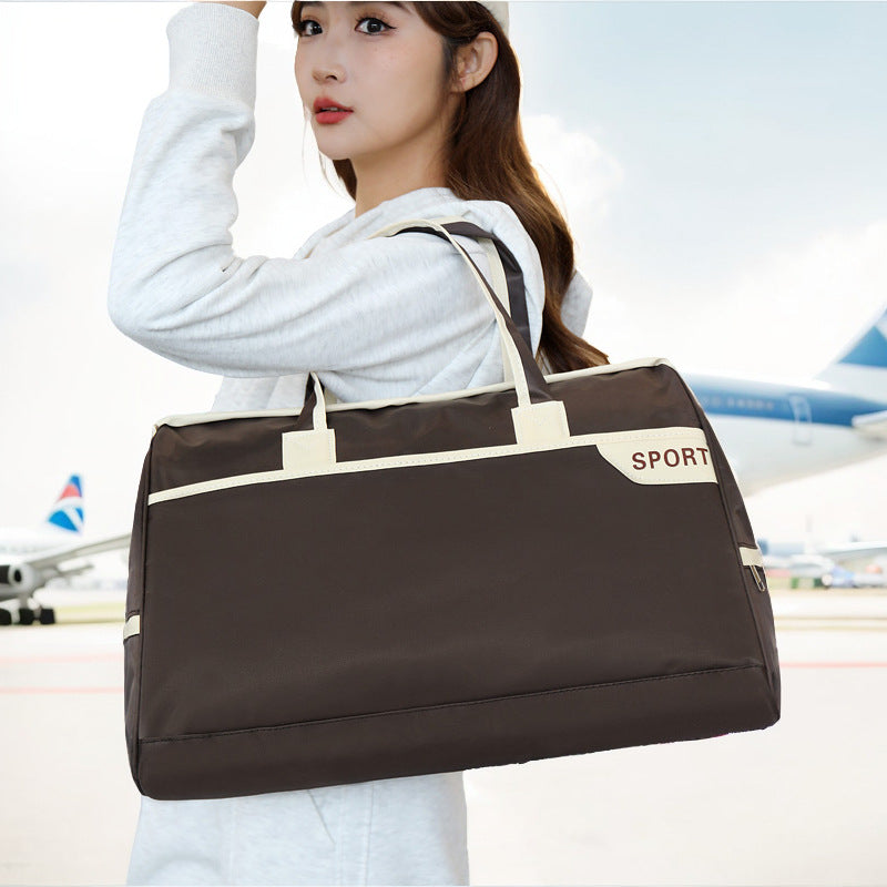 Korean Style Short Large Capacity Lightweight Travel Bags