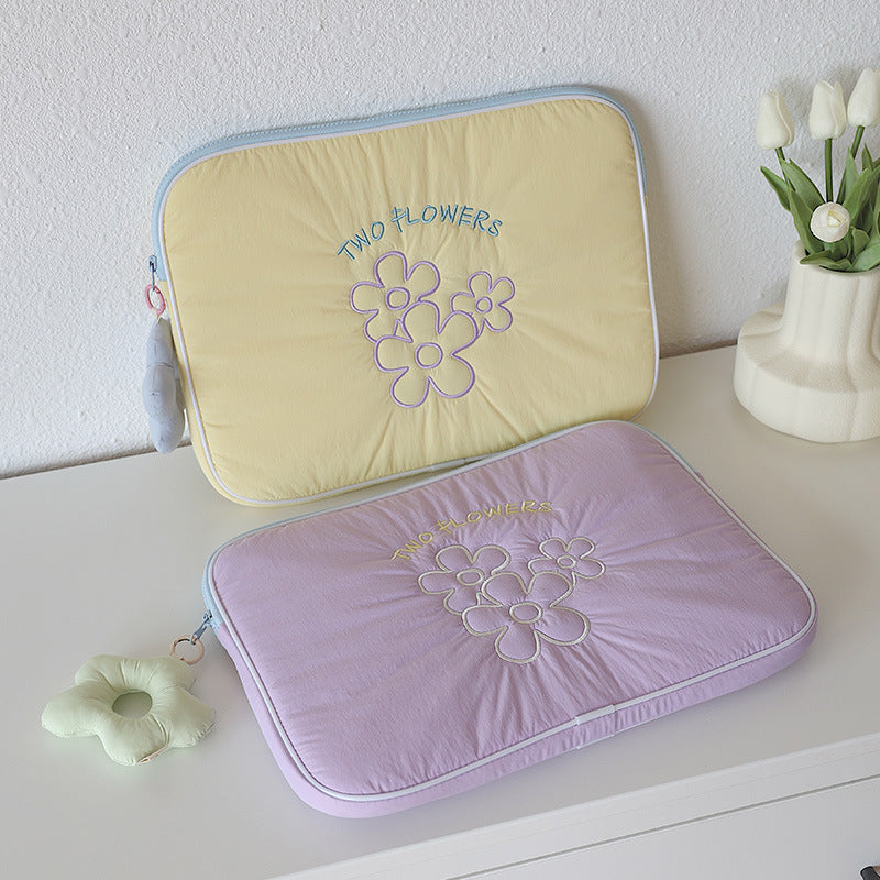 Sacs de rangement pour tablettes, doublure classique en pouces pour femmes, beaux sacs de rangement