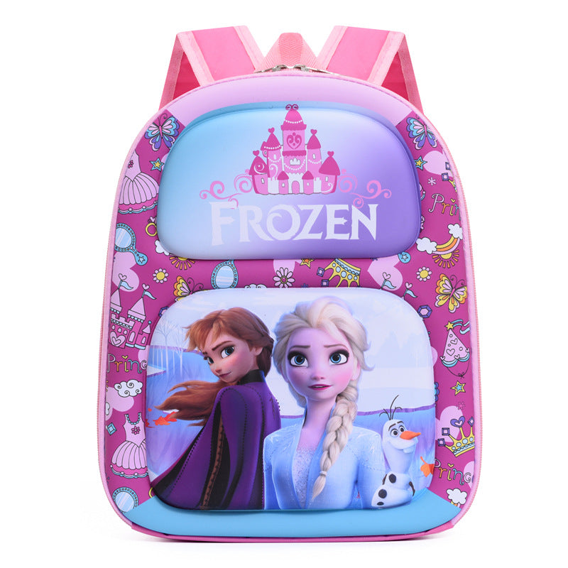 Children's Cartoon Animation Boys Eggshell Leisure Children's Backpacks