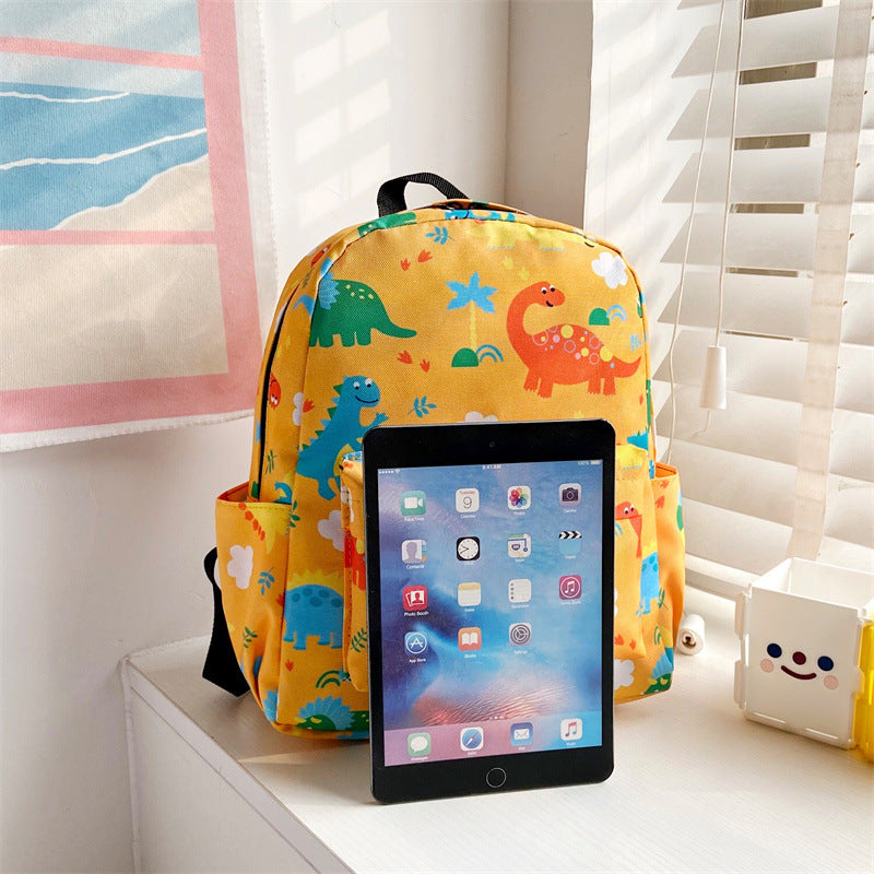 Children's Cute Korean Style Little Dinosaur Simple Children's Backpacks