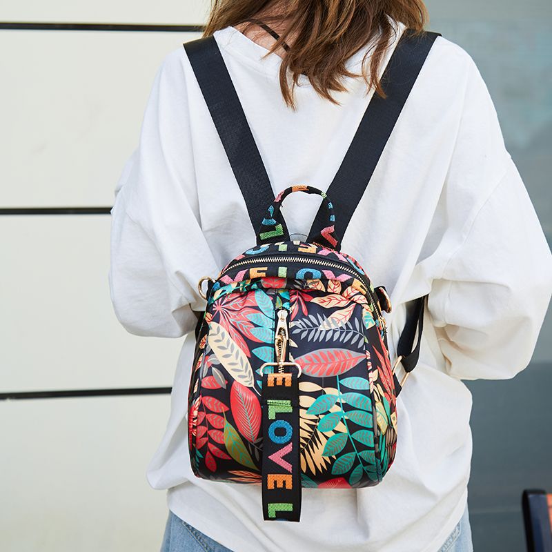 Women's Creative Small Oxford Cloth Nylon Backpacks