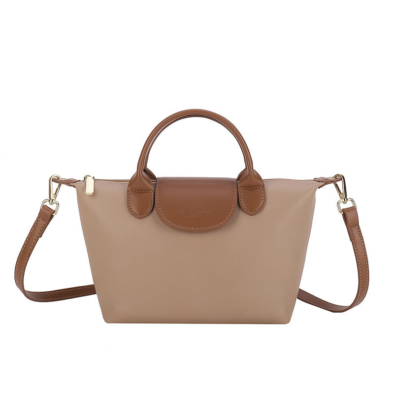 Women's Fashionable Exquisite Spring Solid Color Commute Crossbody Bags