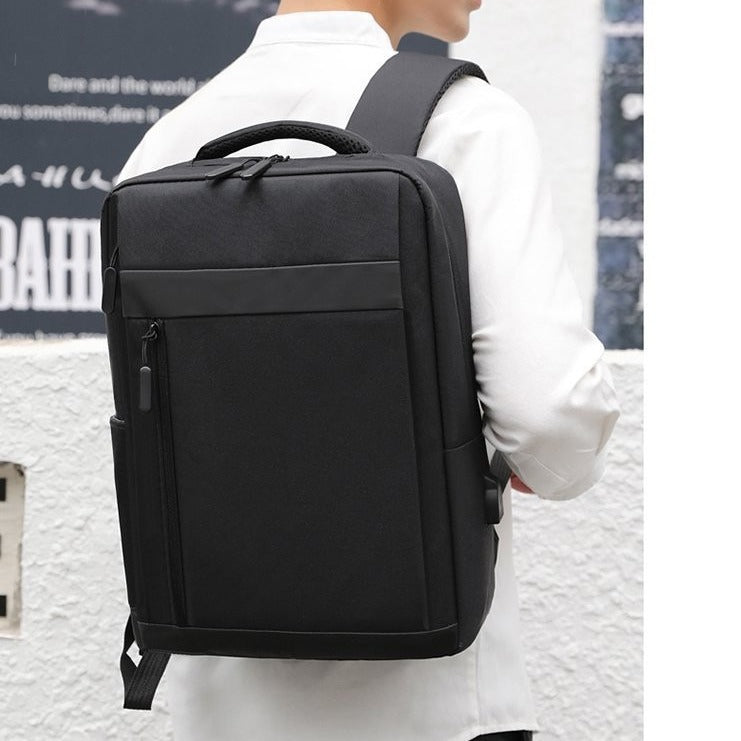 Men's Business Korean Fashion Large Capacity Rechargeable Backpacks