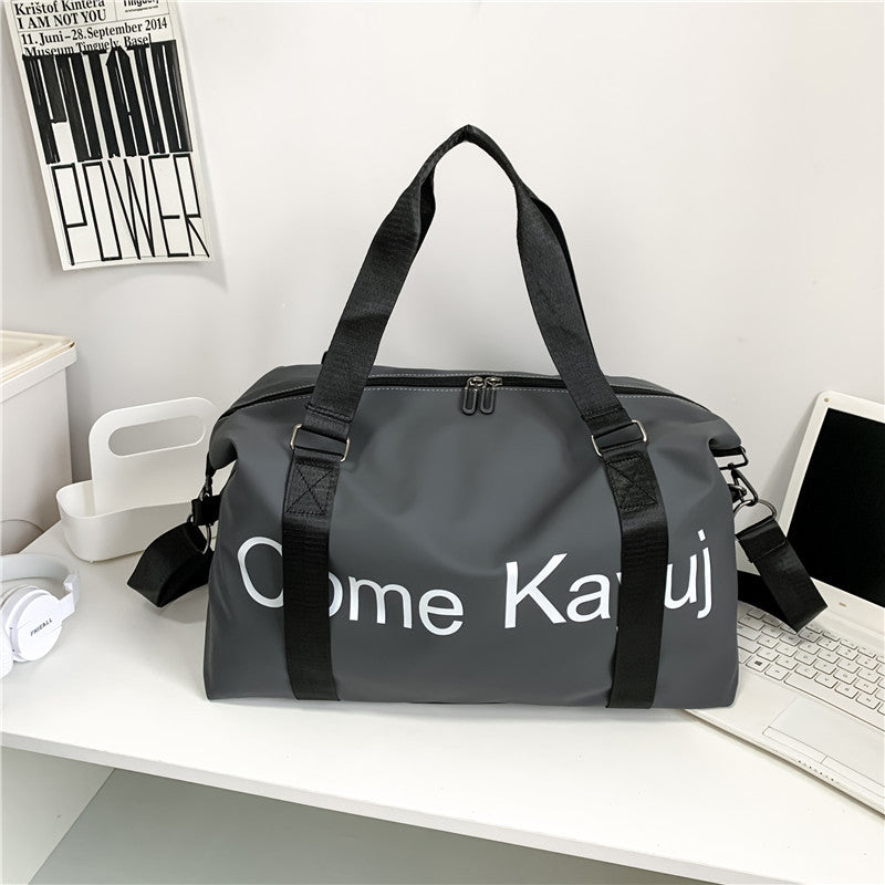 Women's & Men's & Short-distance Lightweight Duffel Korean Style Handbags