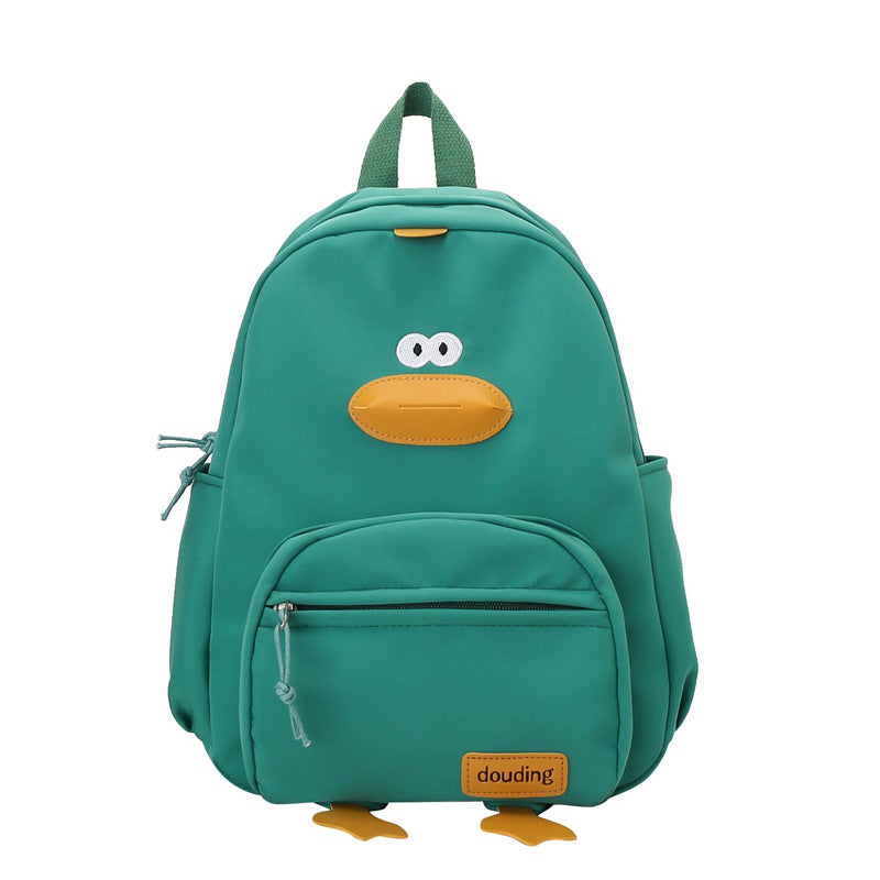 Children's Cartoon White Duck Boys Fun Kindergarten School Bags