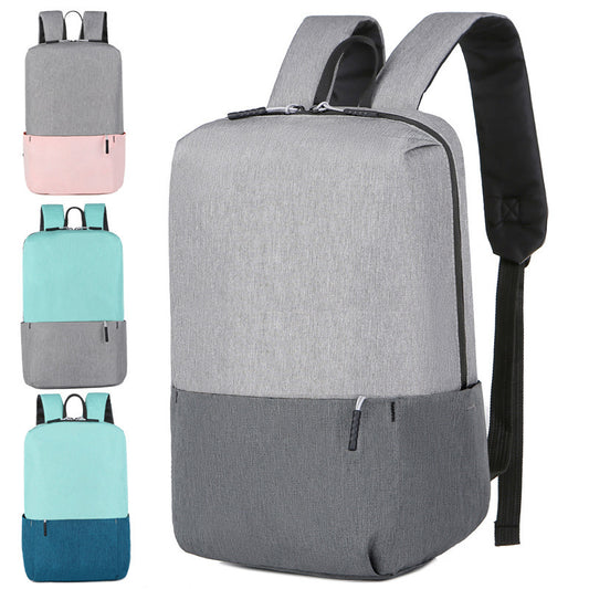 Women's & Men's & Colorful Contrast Color Small Waterproof Elementary School Students' Schoolbags