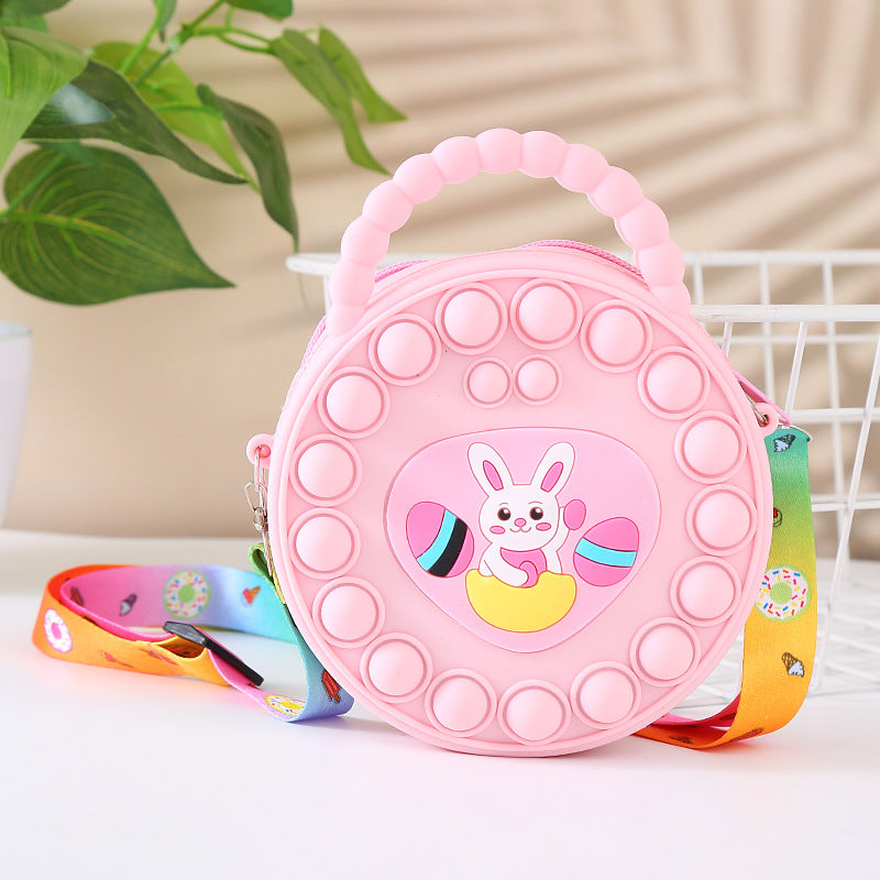 Killer Pioneer Cartoon Princess Silicone Decompression Coin Purses