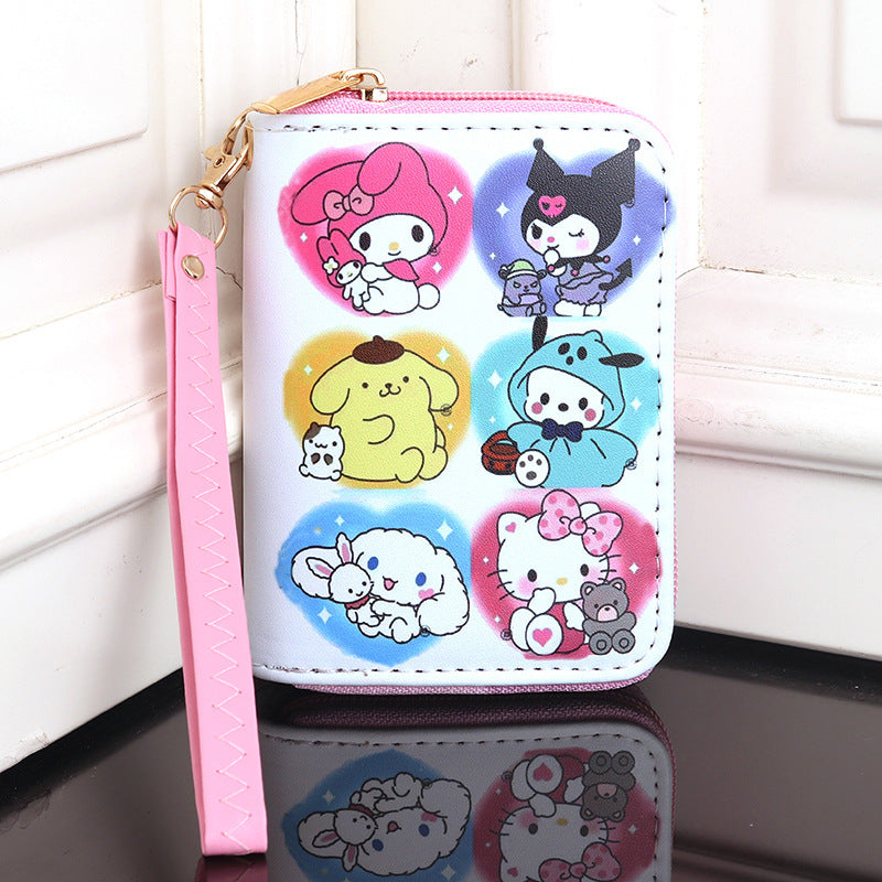 Women's & Men's & Cartoon Cat Stitch Clow Melody Coin Purses