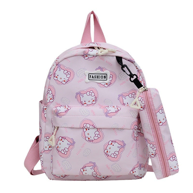 Children's Cartoon Cute Clow Melody Large Capacity Children's Backpacks