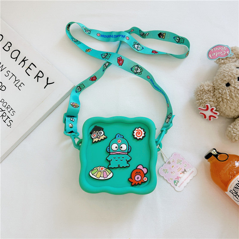 Children's Creative Fun Patch Cartoon Silicone Small Children's Coin Purse