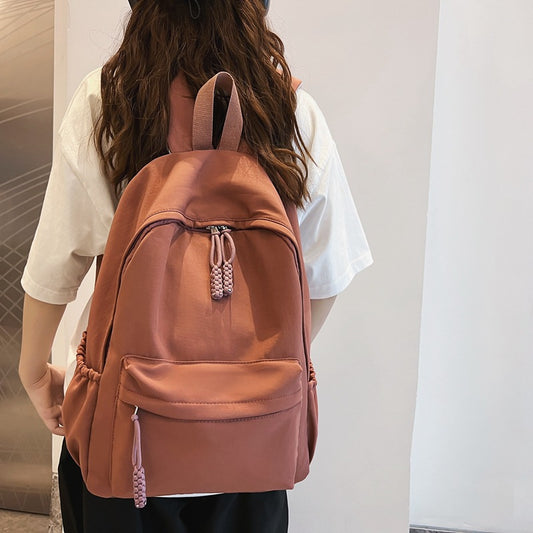 Women's Style Simple Campus High Junior College Middle School Students' Schoolbags