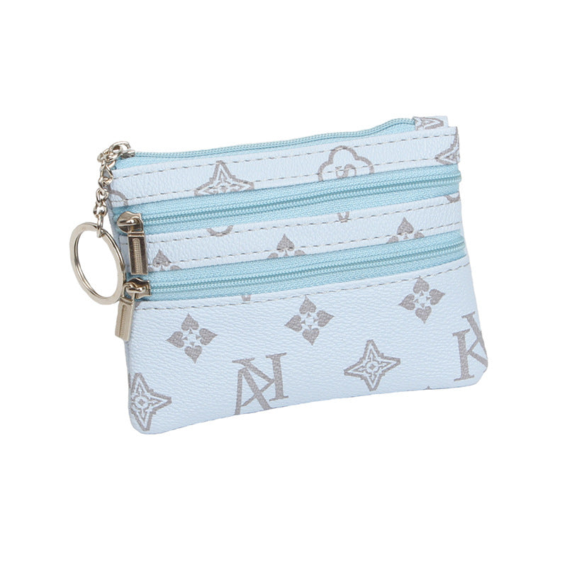 Classic Charming Mini Portable Small Printed Coin Purses