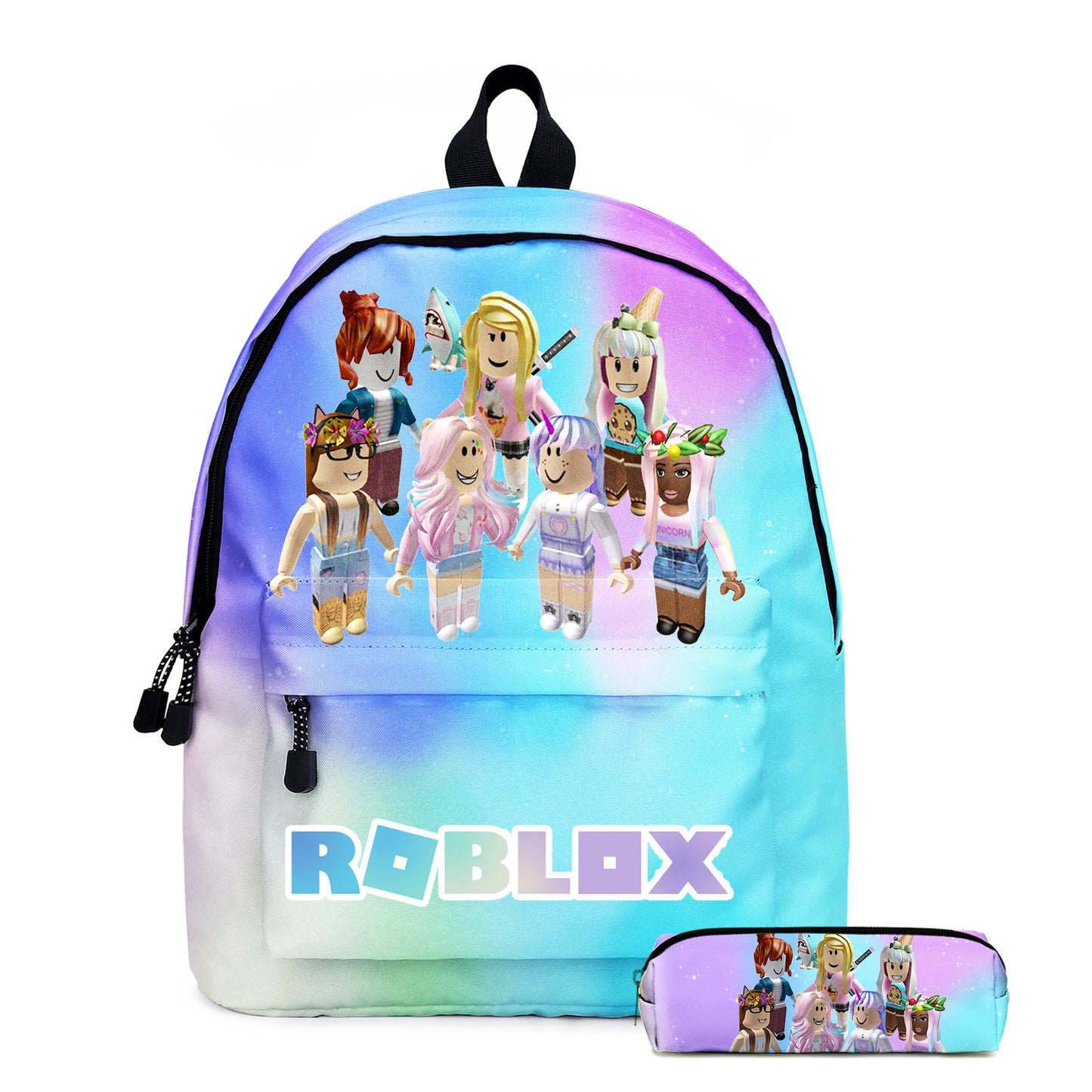 New Rob Two-piece Primary Anime Shoulders Elementary School Students' Schoolbags