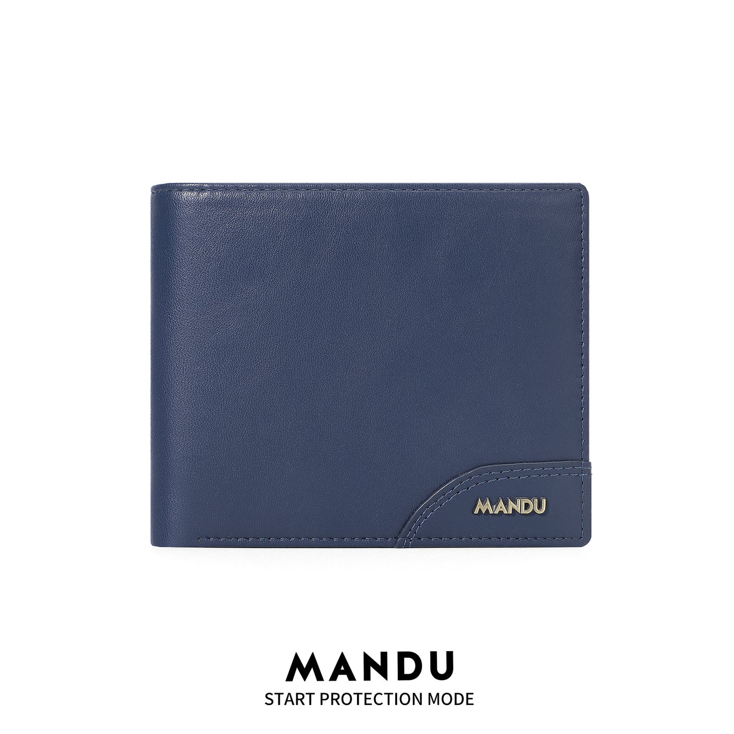 Leather For Man Short Magnetic Integrated Men's Wallets