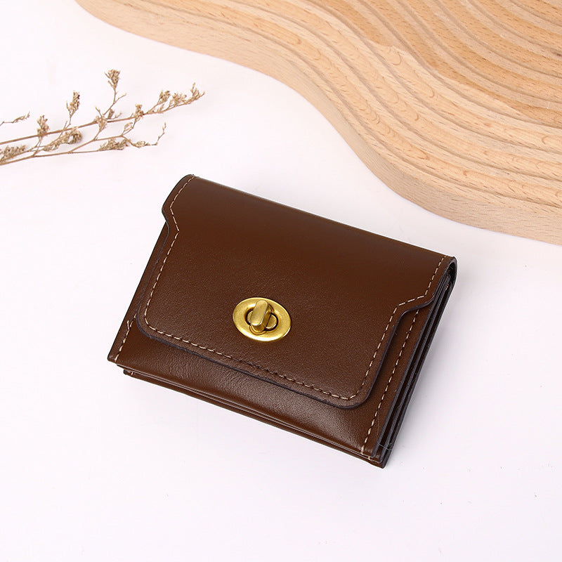 Women's Off Short Style Minority Simple Ladies Wallets