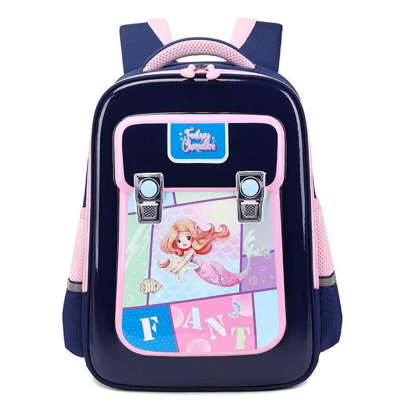 Spaceman Dinosaur Unicorn Melody Mermaid Hard Elementary School Students' Schoolbags