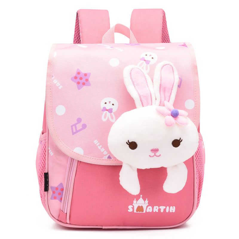 Children's Durable Cartoon Cute Bunny Lightweight School Bags