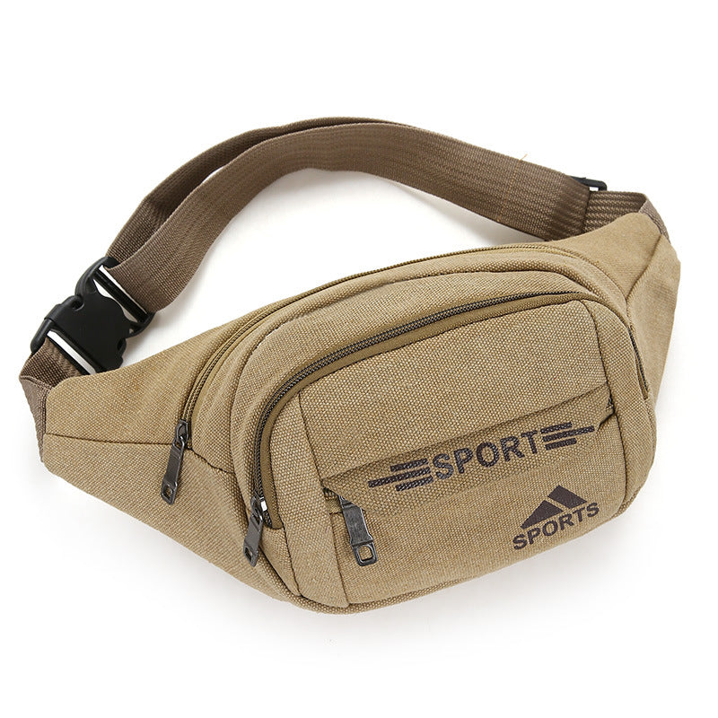 Cell Leisure Fashion Can Be Printed Business Men's Waist Packs