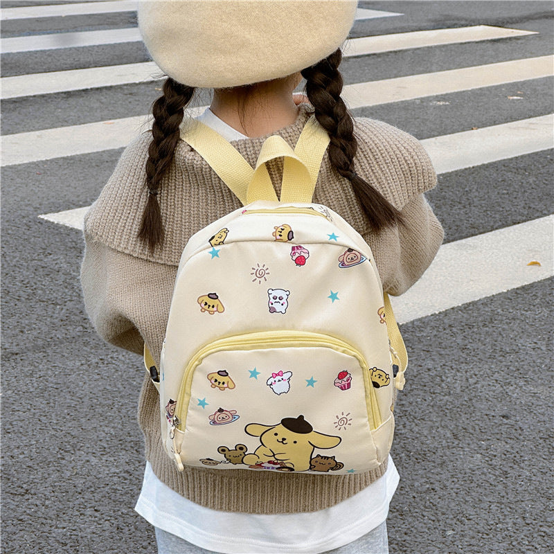 Children's Korean Style Cartoon Cute Boys Burden Backpacks