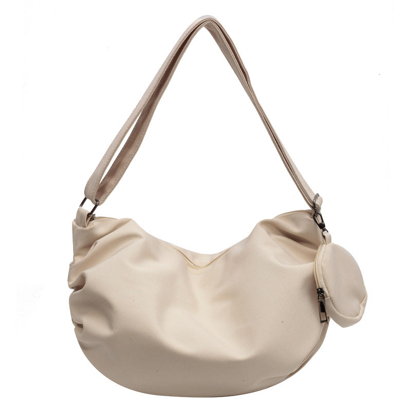 Women's Style Trendy Design Dumpling For College Shoulder Bags