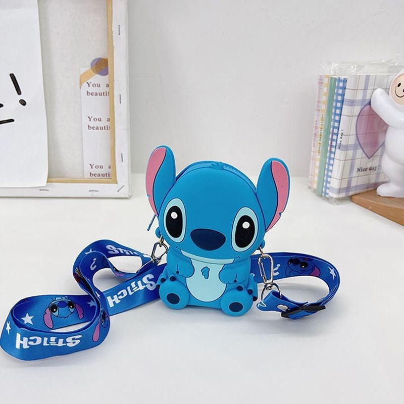 Silicone Small Cartoon Stitch Female Cute Children's Coin Purse