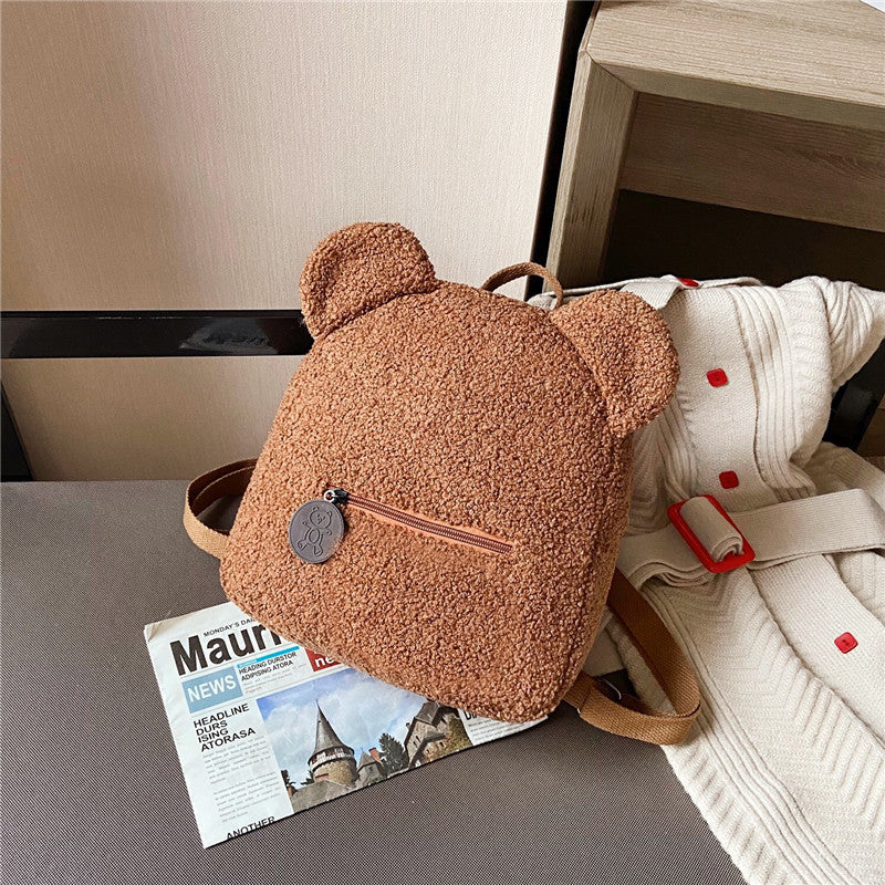 Children's Plush Bear Popular Cartoon Fashion Backpacks