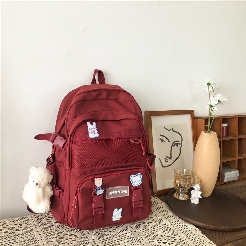 Charming Korean Style Good-looking High College Backpacks