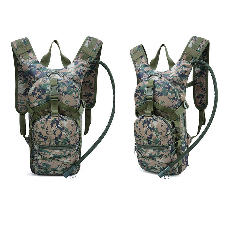 Sacs à dos de sport de camouflage aquatique en tissu Oxford pour femmes et hommes