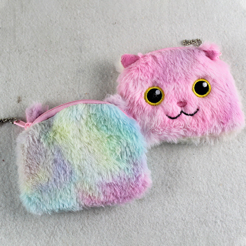 Small Animal Soft Plush Earphone Sleeves Children's Coin Purse