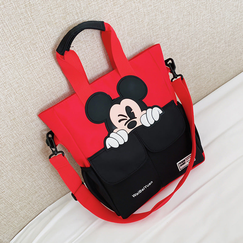 Dessin animé pour enfants mignon Mickey polyvalent loisirs sortie sacs à bandoulière pour enfants