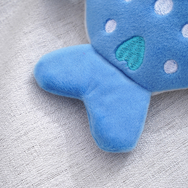 Requin en peluche mignon pendentif câble sacs à main à glissière