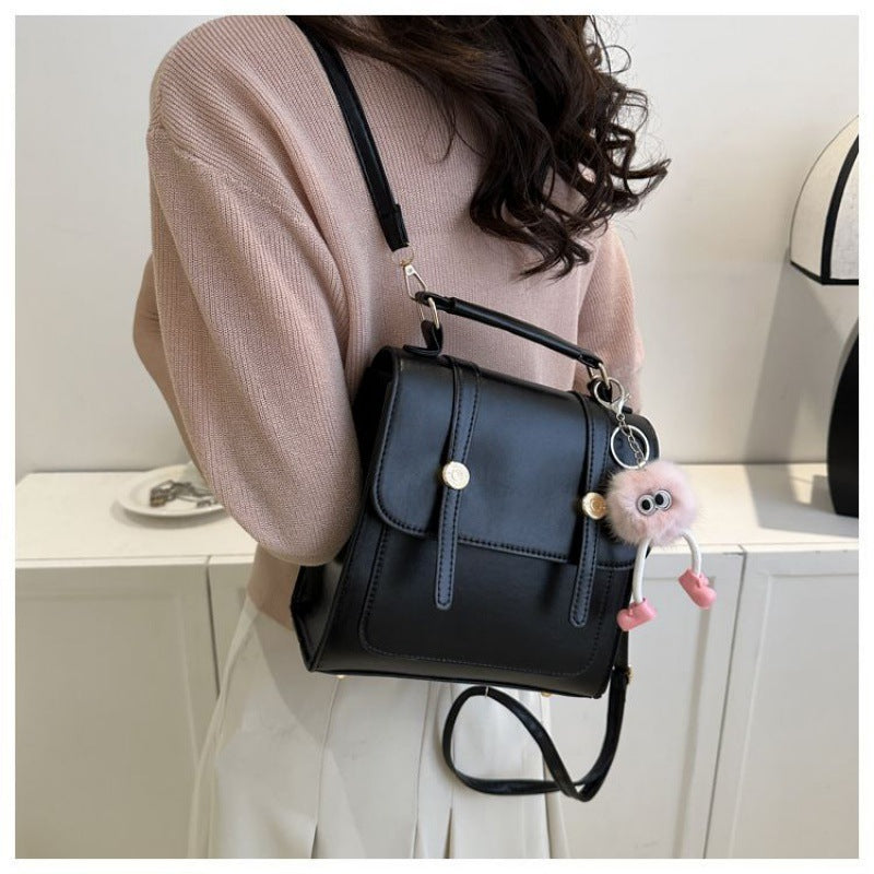 Classic British Vintage Female Trendy Portable Backpacks