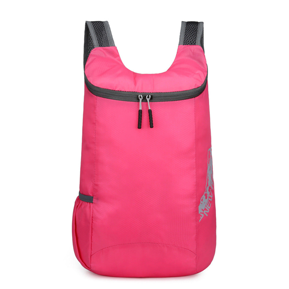 Women's & Men's & Folding Storage Skin Waterproof Printed Sports Backpacks