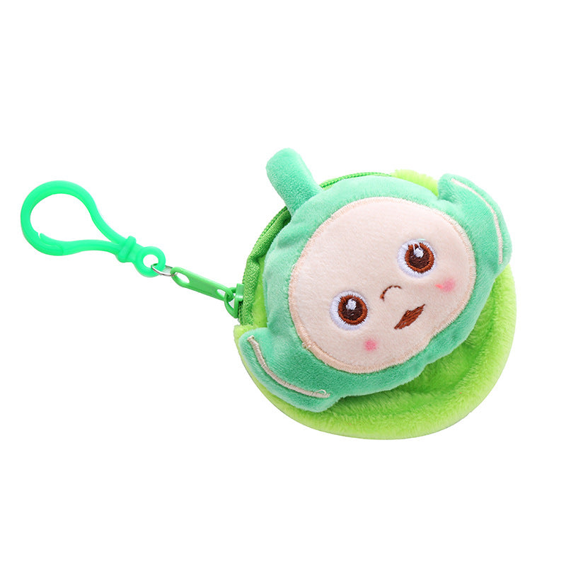 Color Doll Hairstyle Mini Storage Small Pendant Bags