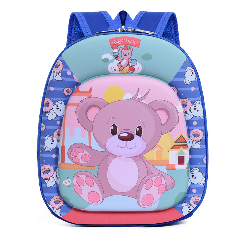 Children's Hard Shell Clow Year-old Lightweight Cartoon Kindergarten School Bags