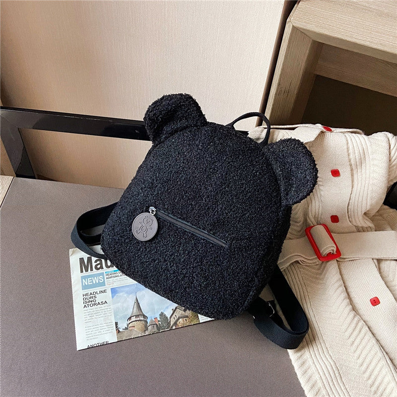 Children's Plush Bear Popular Cartoon Fashion Backpacks