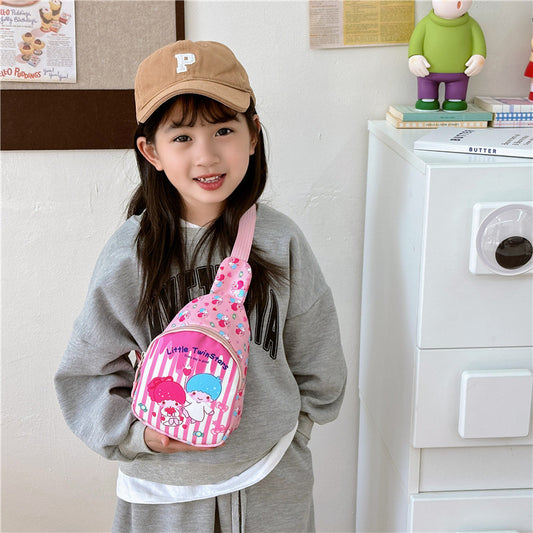 Children's Pretty Glamorous Cute Cartoon Primary Children's Waist Packs