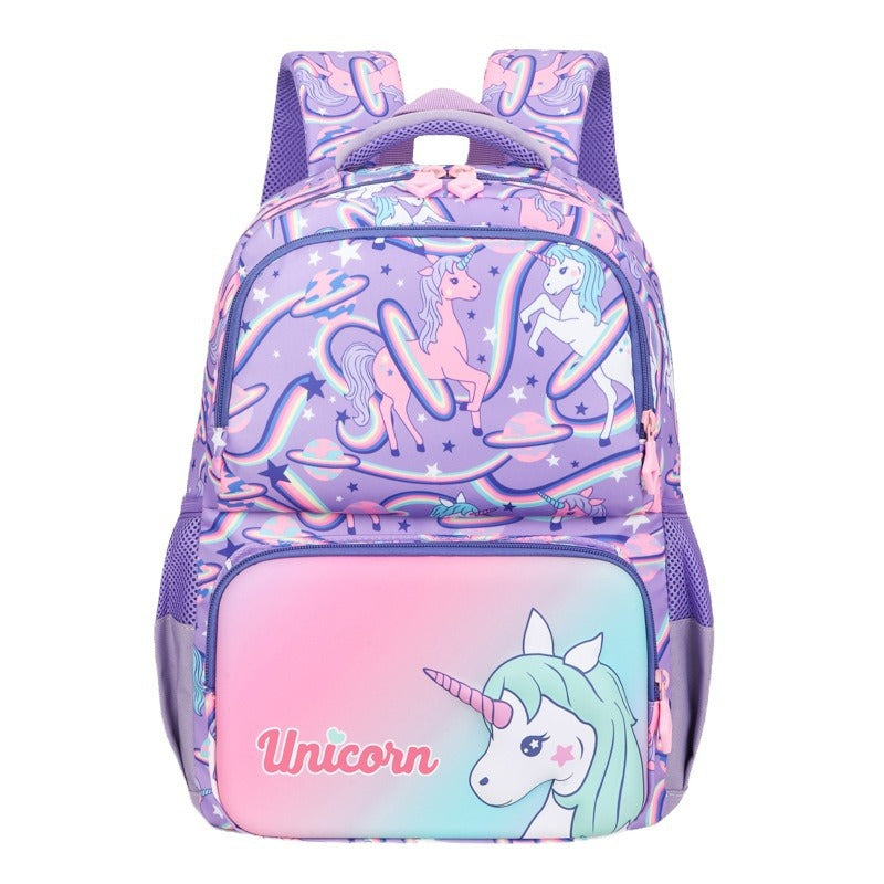 Capacity Cute Cartoon Spine Protection For Elementary School Students' Schoolbags