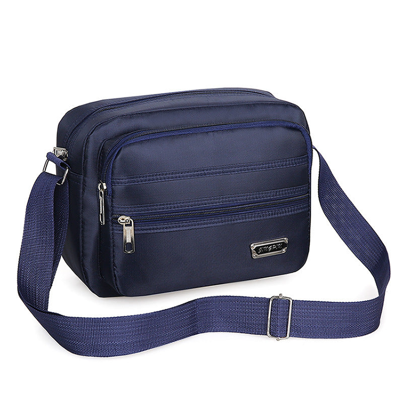 Women's & Men's & Business Nylon Canvas Cash Collecting Men's Messenger Bags