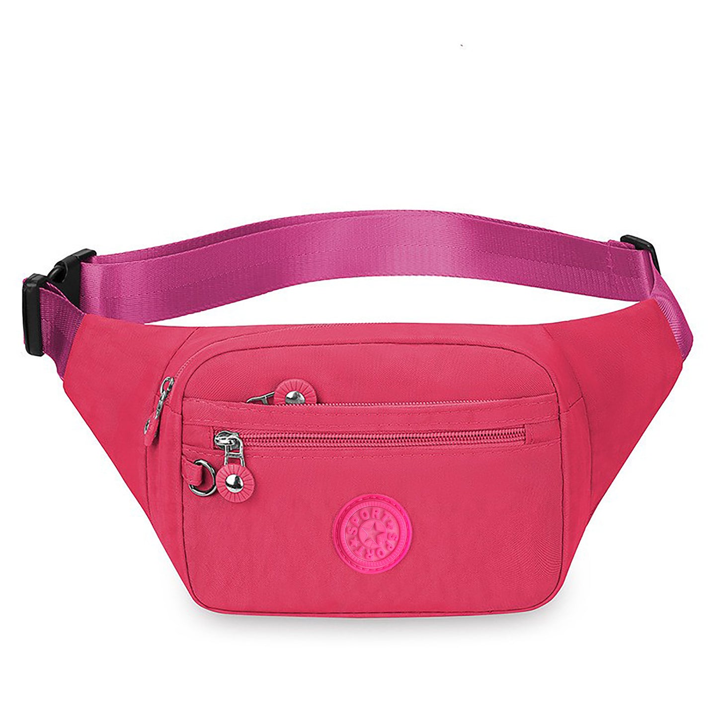 Macaron Solid Color Leisure Fashion Large Capacity Waist Packs