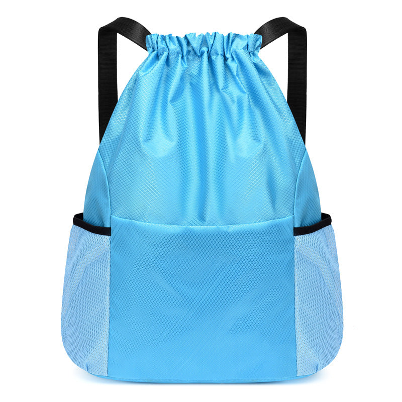 Women's Basketball Fashion Trend Lightweight Drawstring Pocket Backpacks