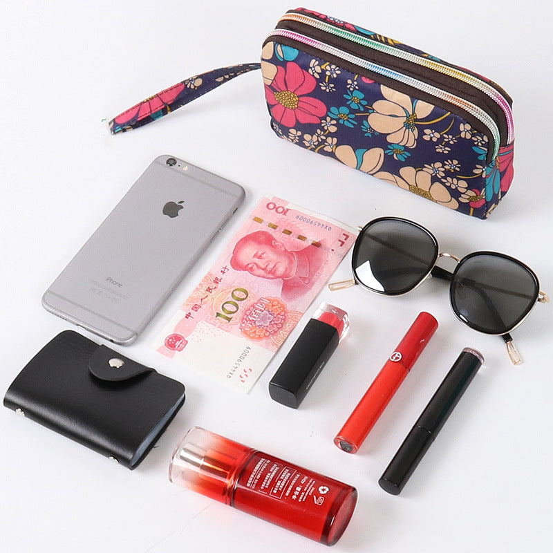 Women's Cool Versatile Long Clutch Fabric Purses